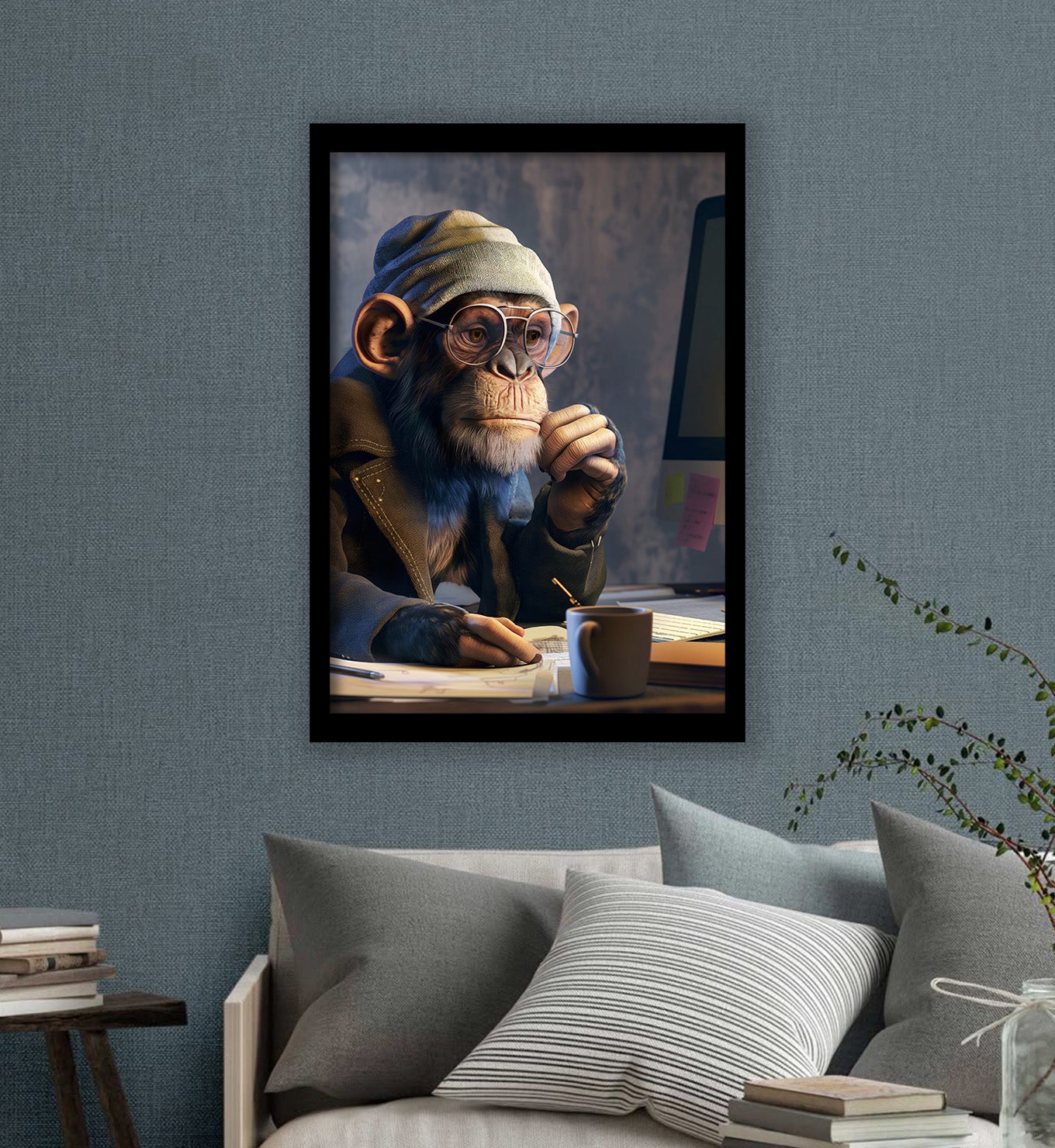 A Thinking Monkey