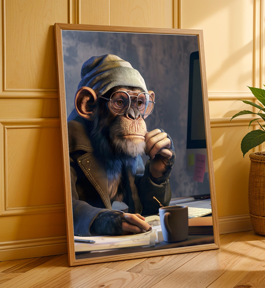A Thinking Monkey