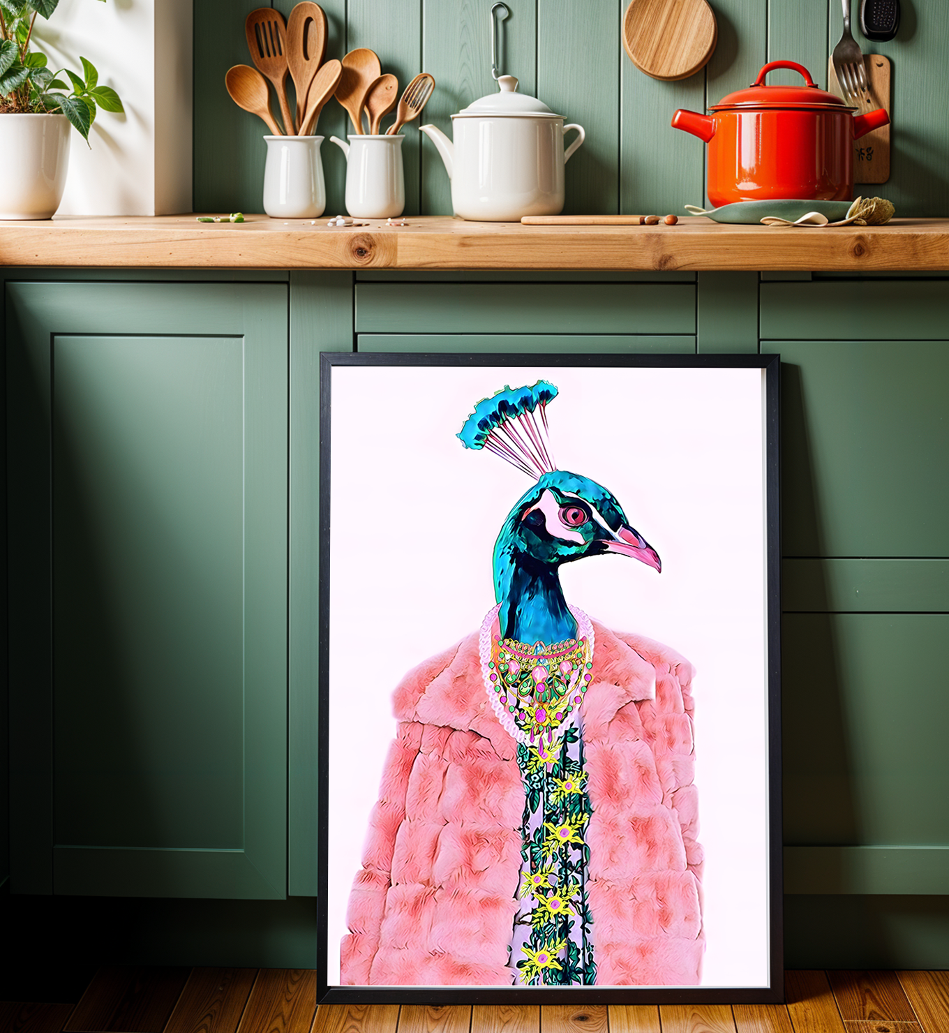 Peacock- Feathered Fashion