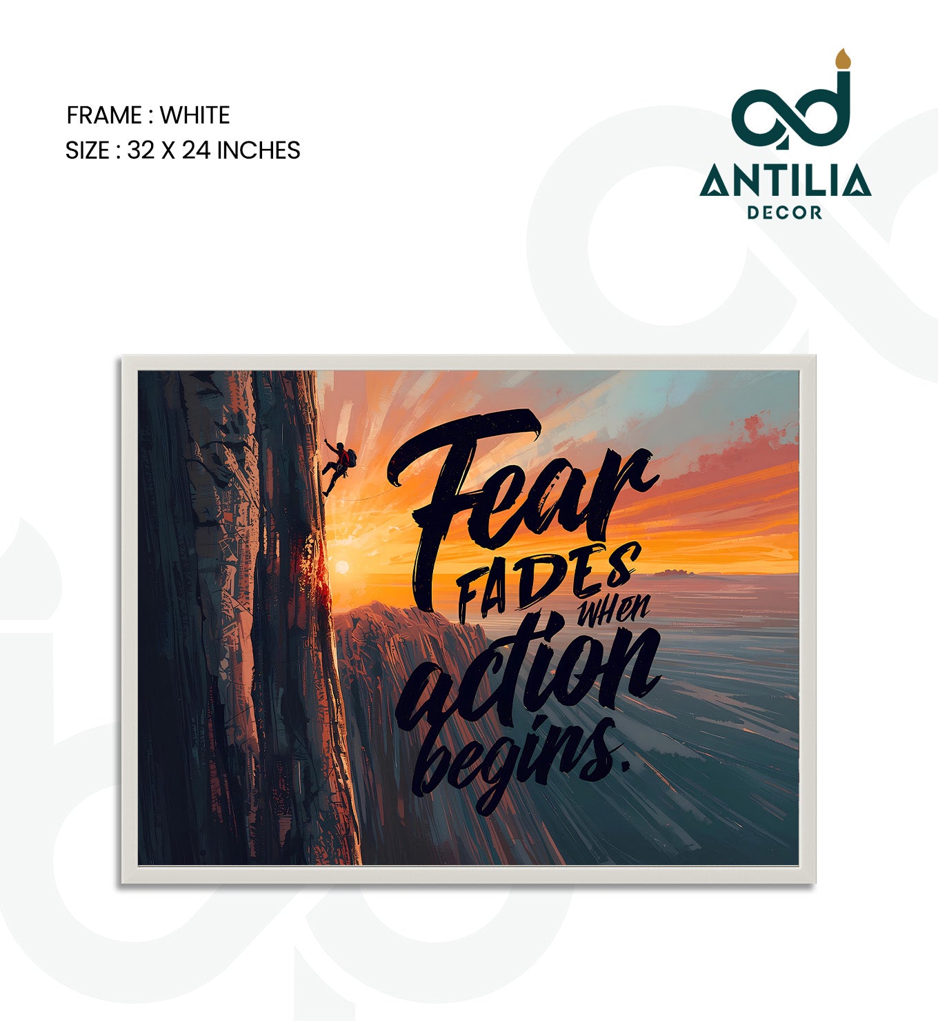 Fear fades when action begins