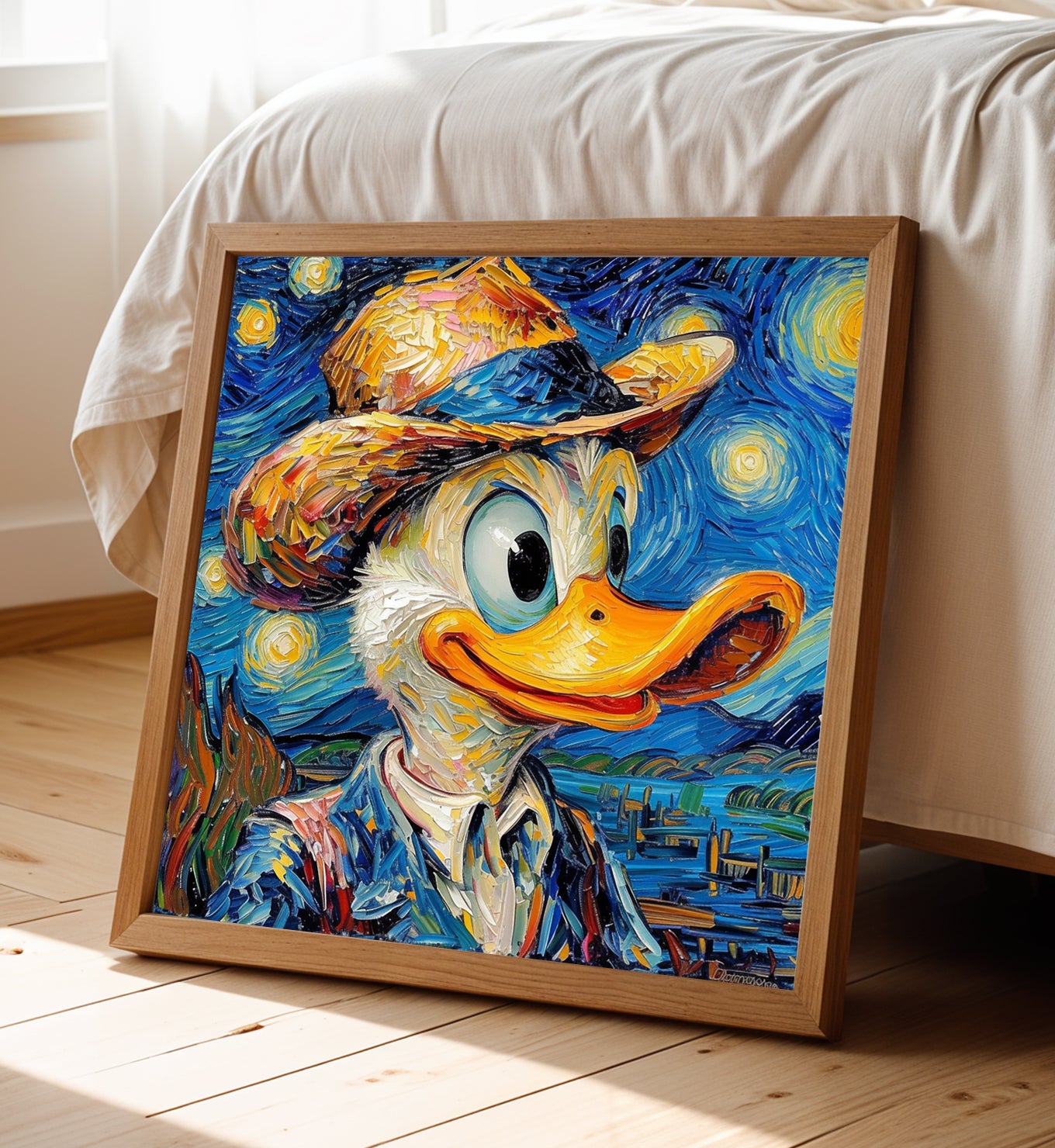 The Starry Night Duck