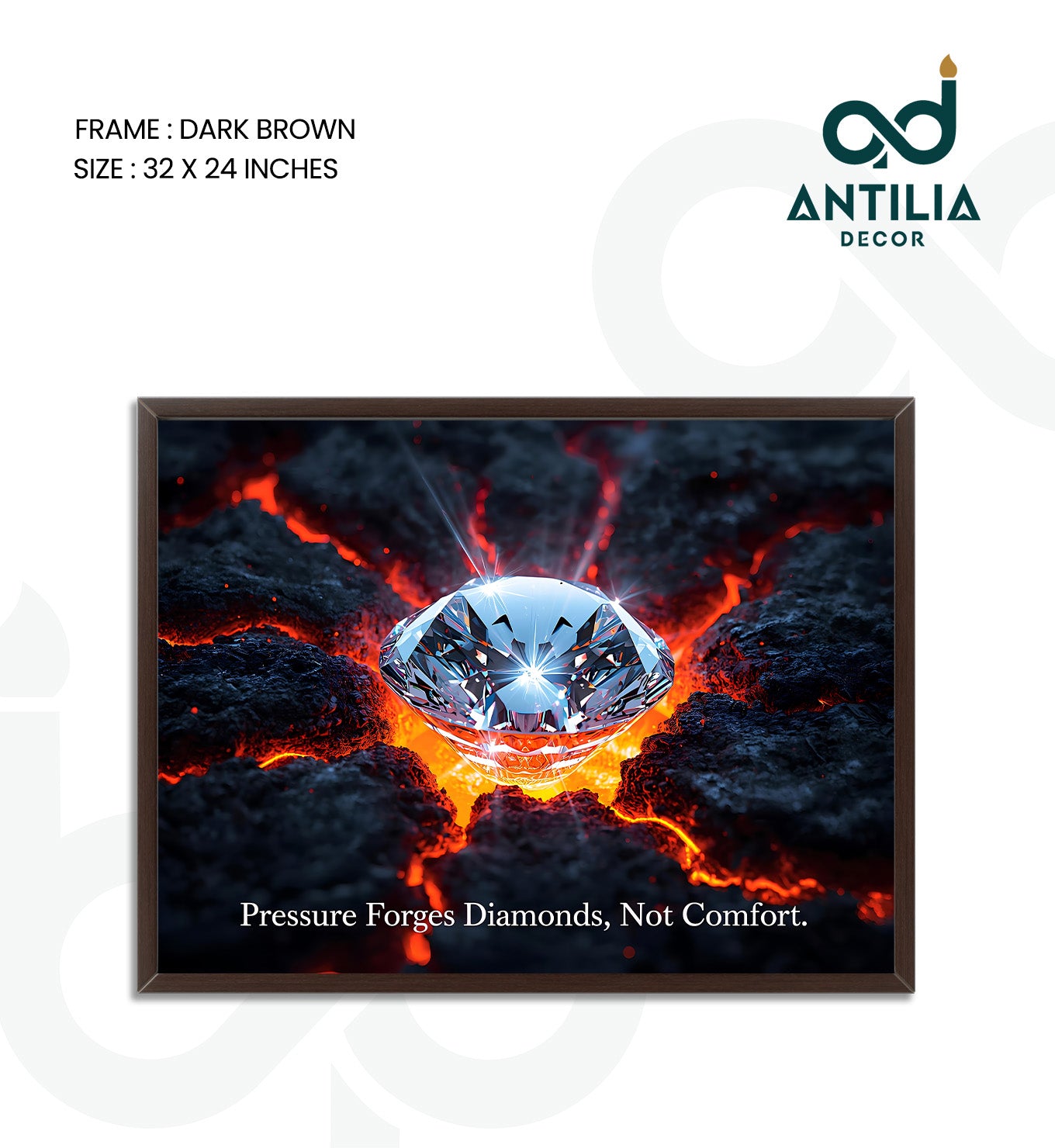 Pressure Forges Diamonds, Not Comfort