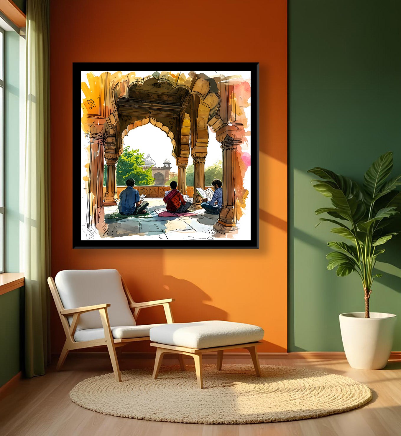 The Courtyard Study