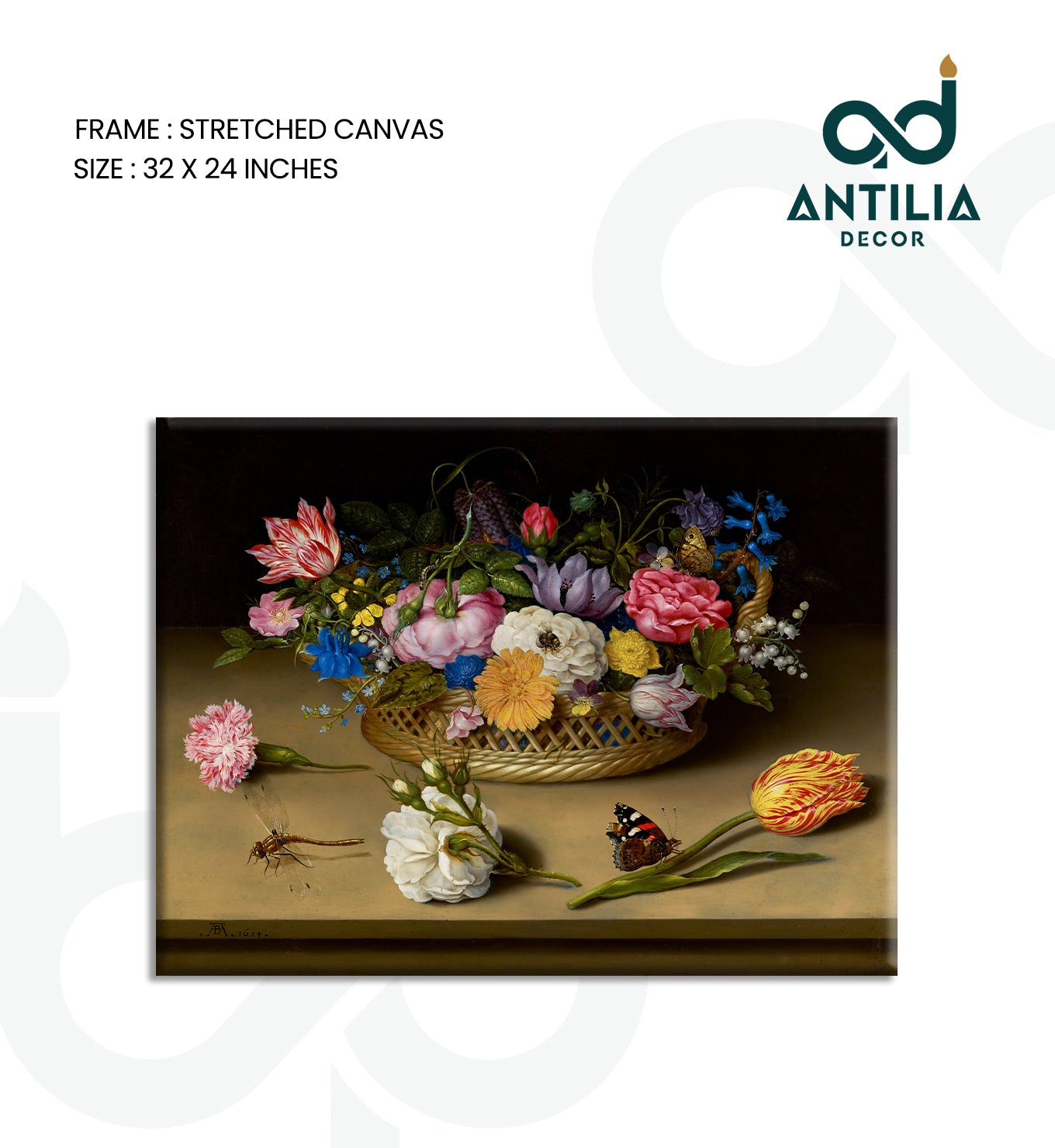 Flower Still Life (1614) Ambrosius Bosschaert the Elder