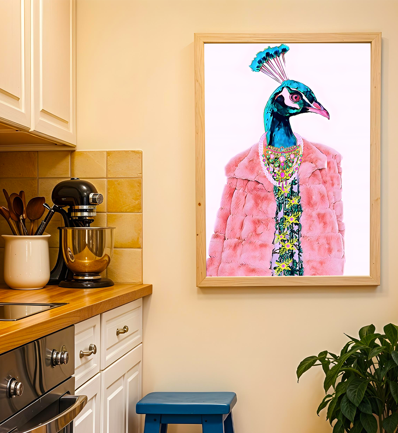 Peacock- Feathered Fashion