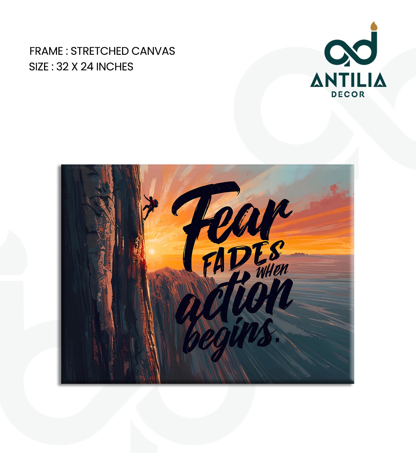 Fear fades when action begins