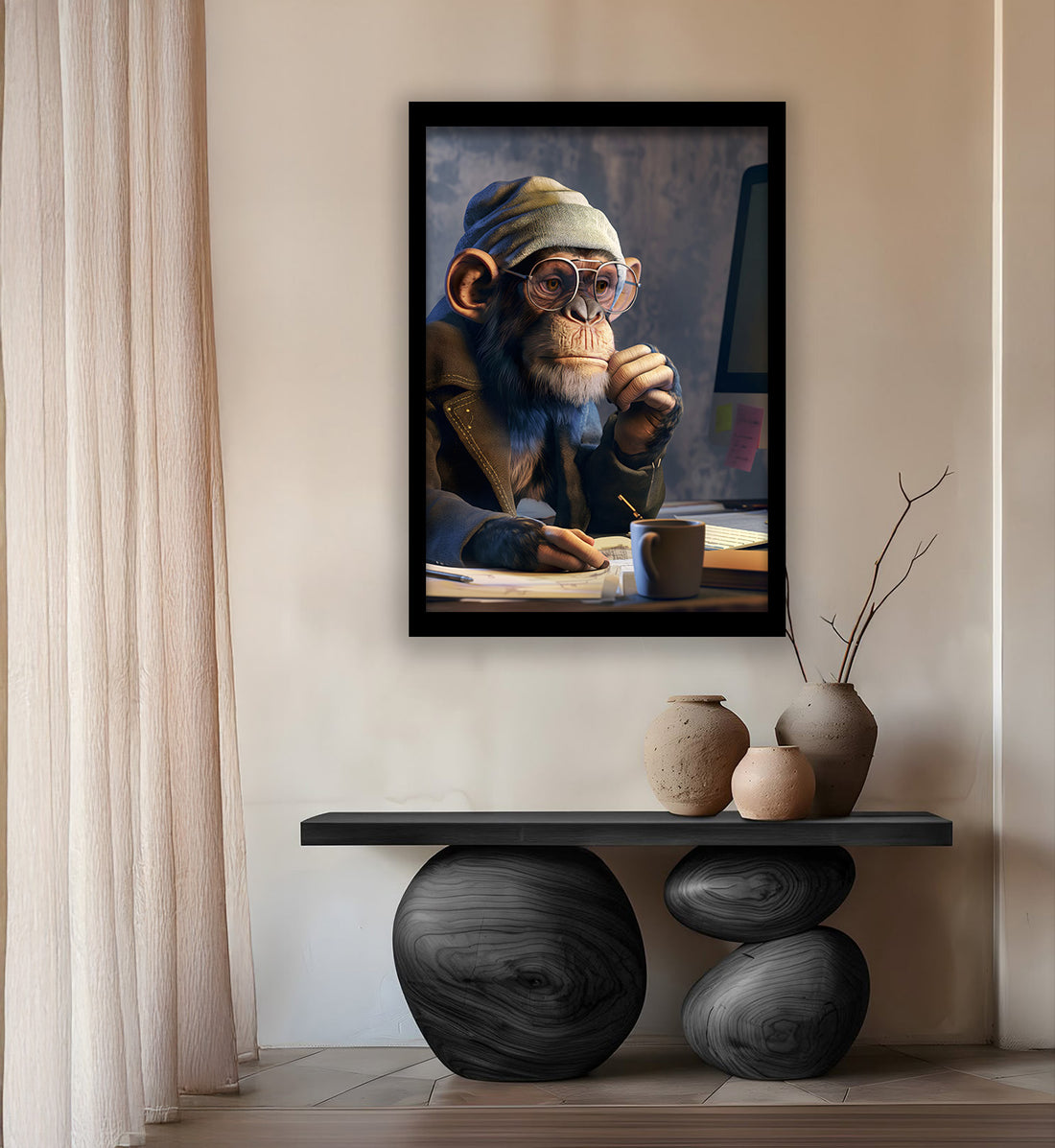 A Thinking Monkey