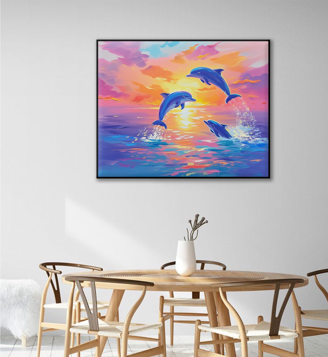 Dolphin Dance at Dusk