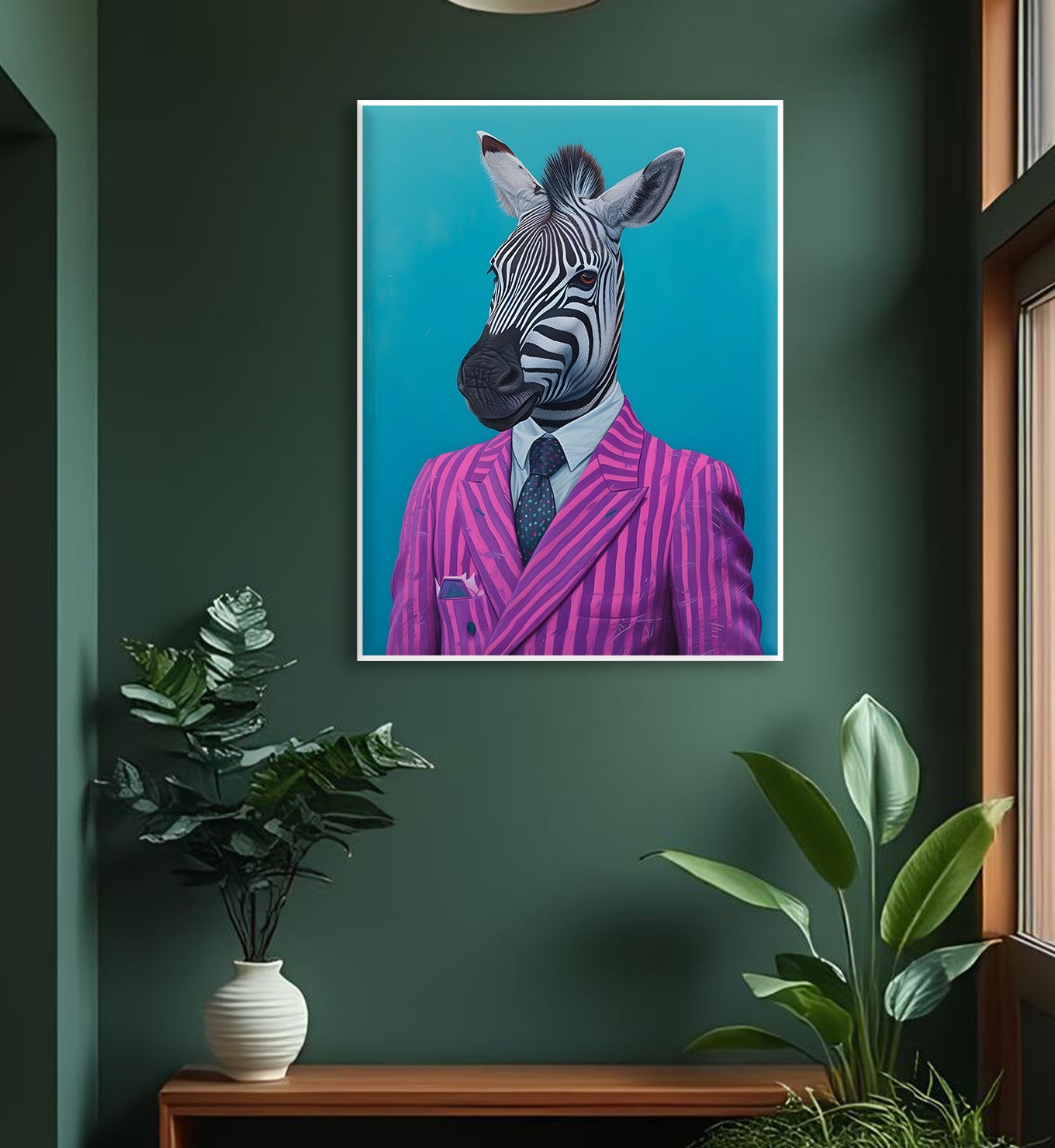 Zebra on a Mission