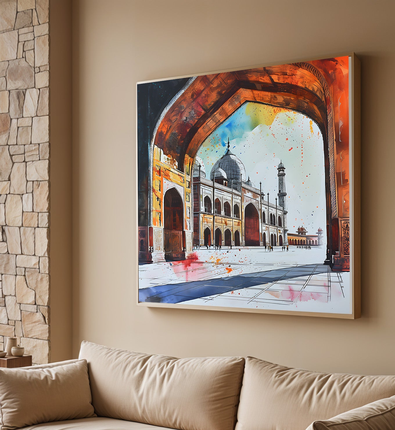 Arches of Agra