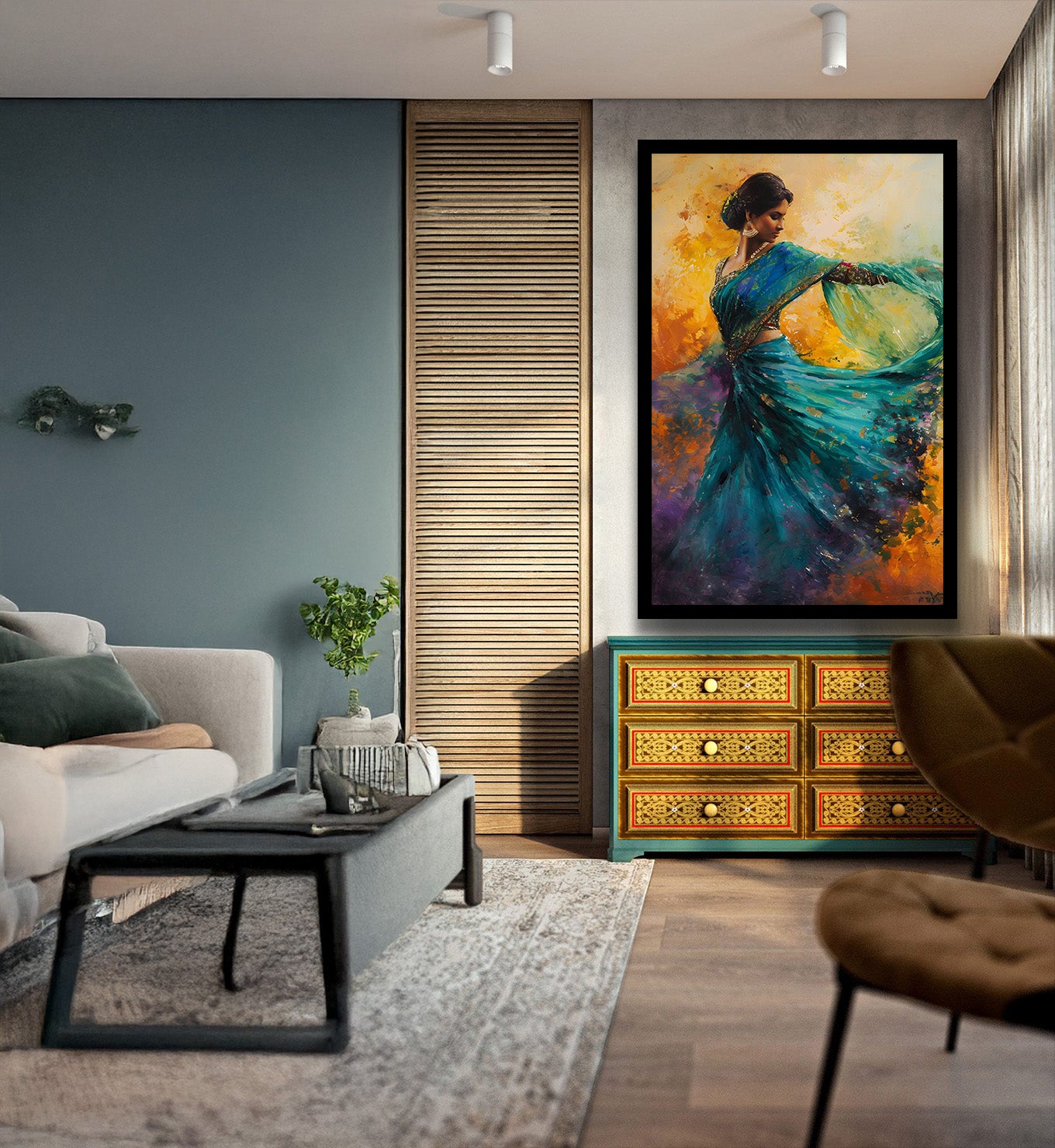 The Teal Dancer
