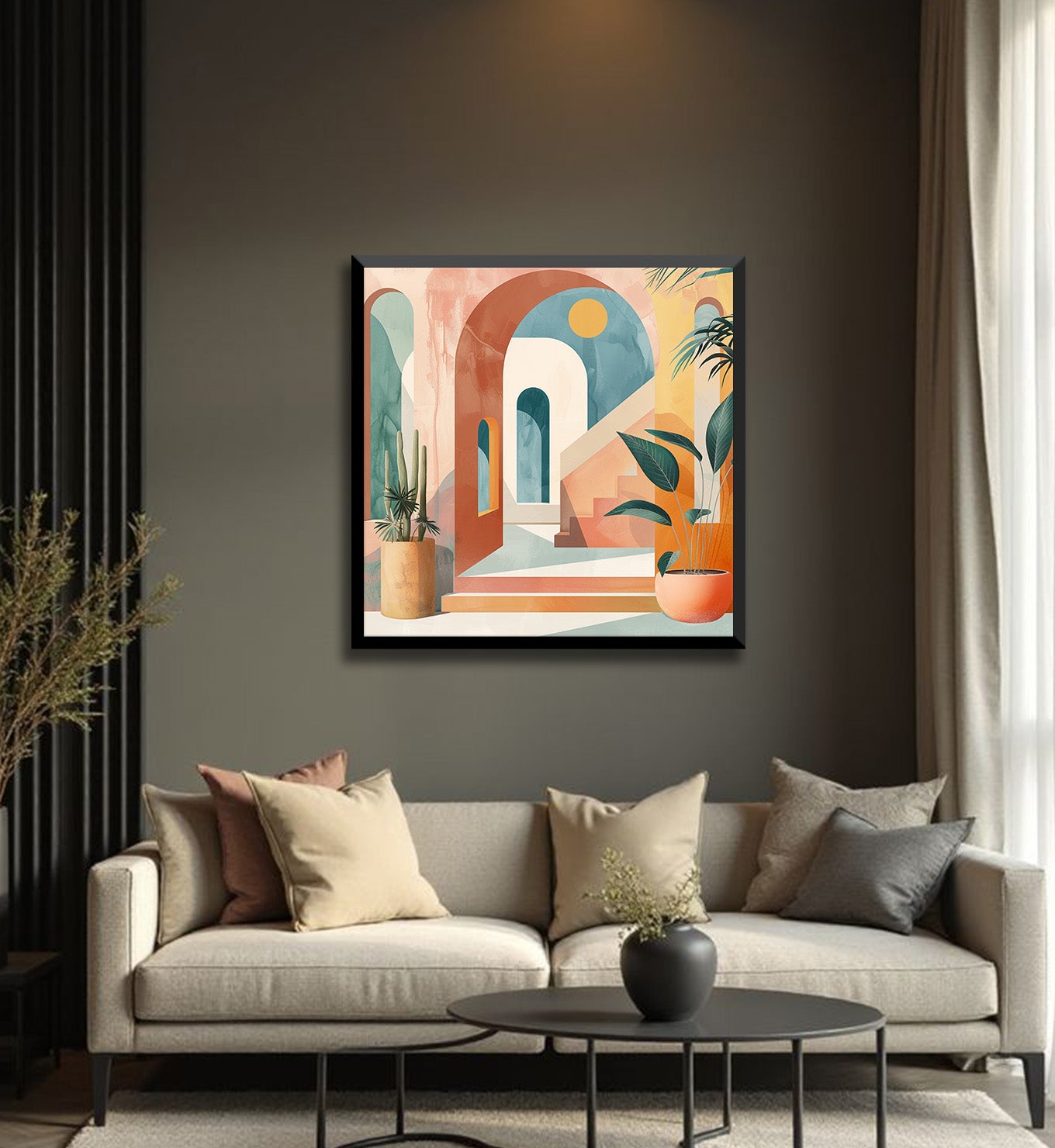 Sunlit Courtyard
