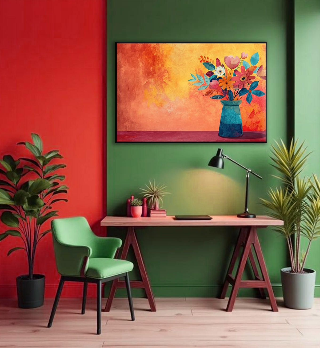 The Colorful Vase