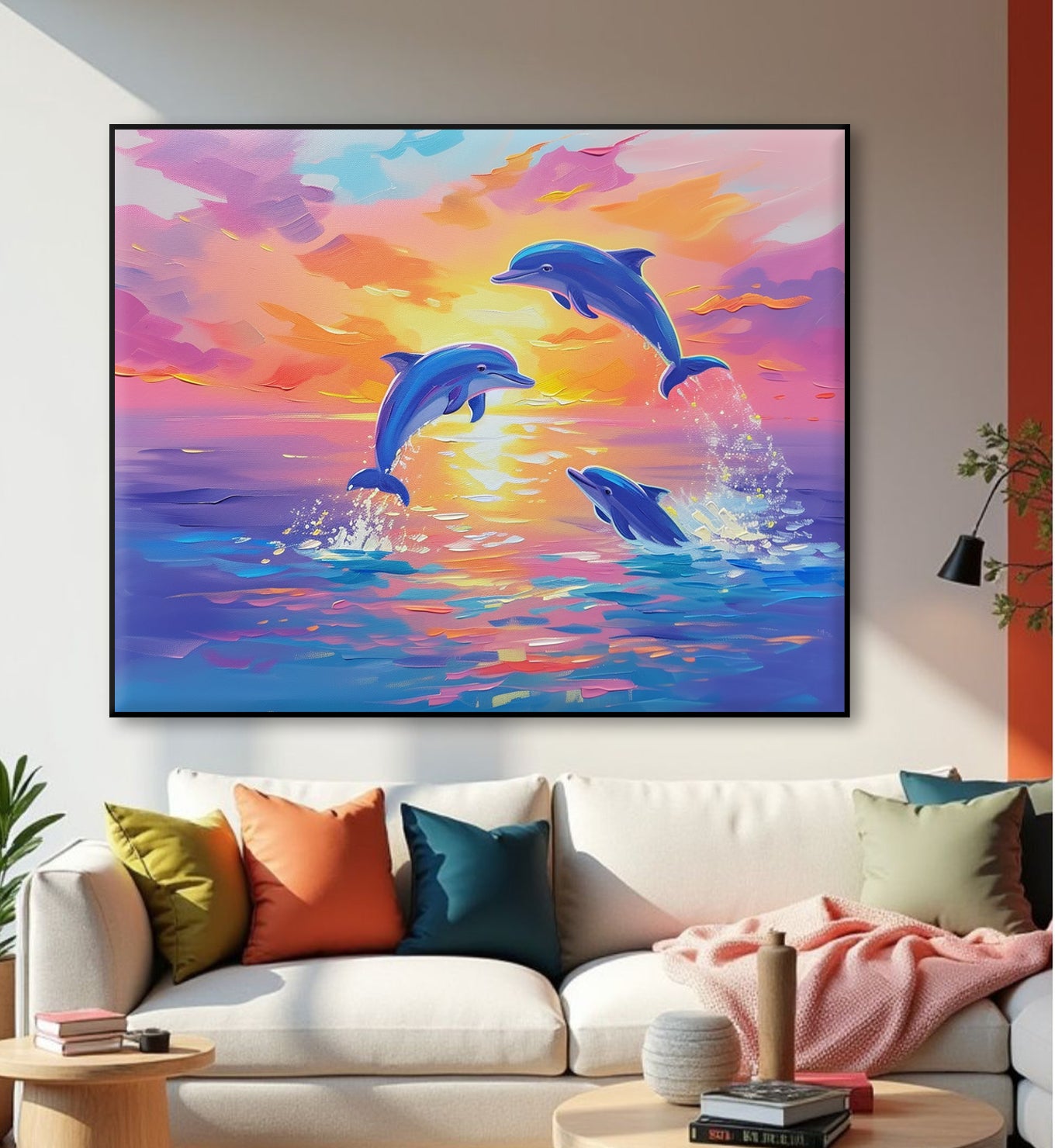 Dolphin Dance at Dusk