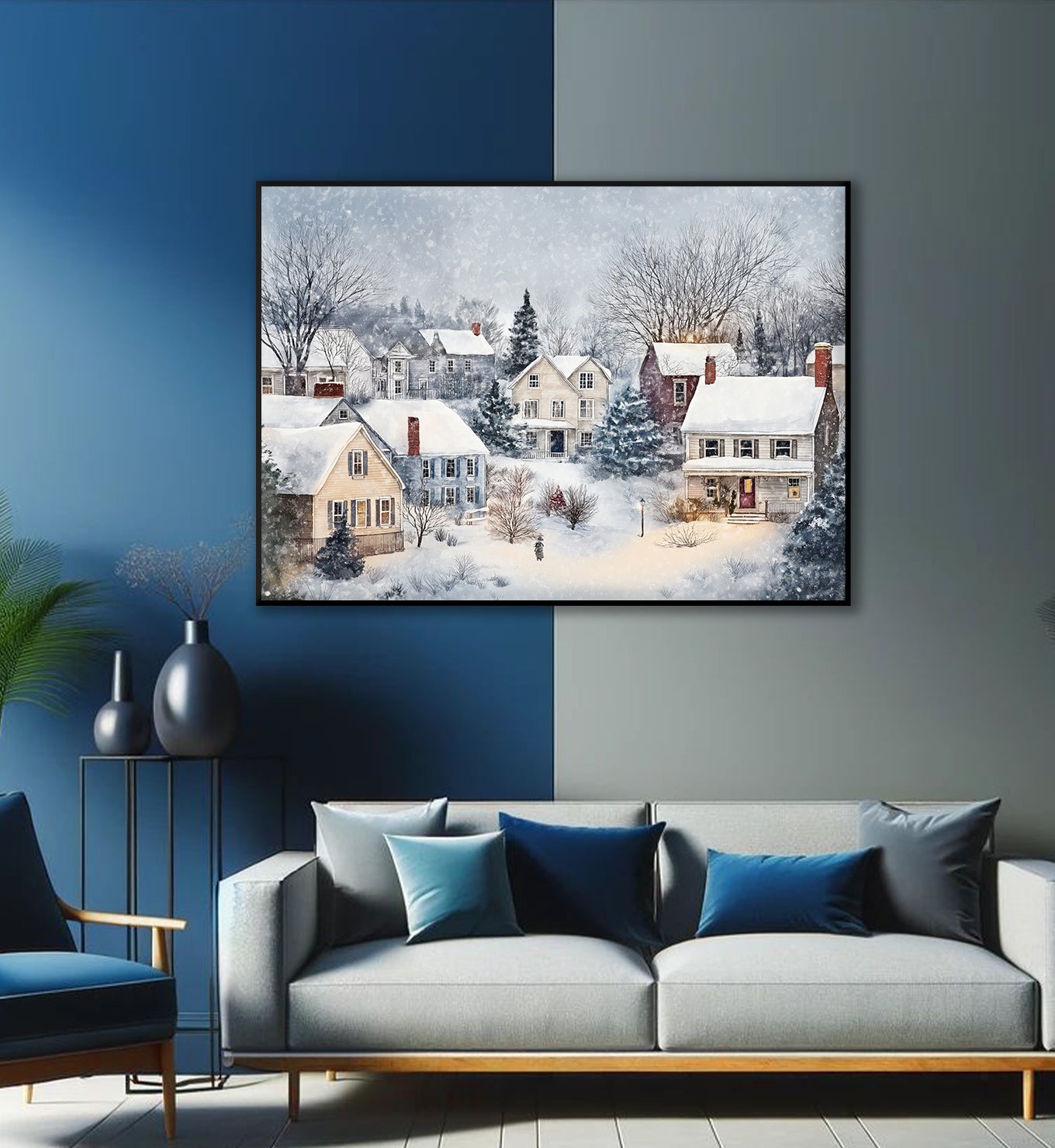 Snowy Village