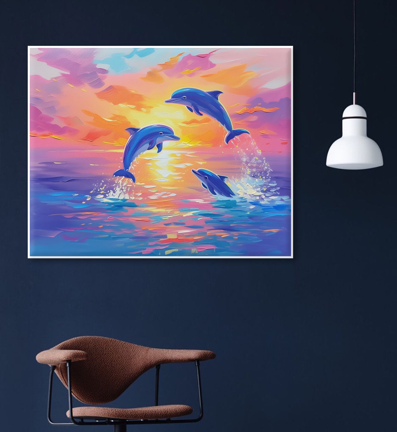 Dolphin Dance at Dusk
