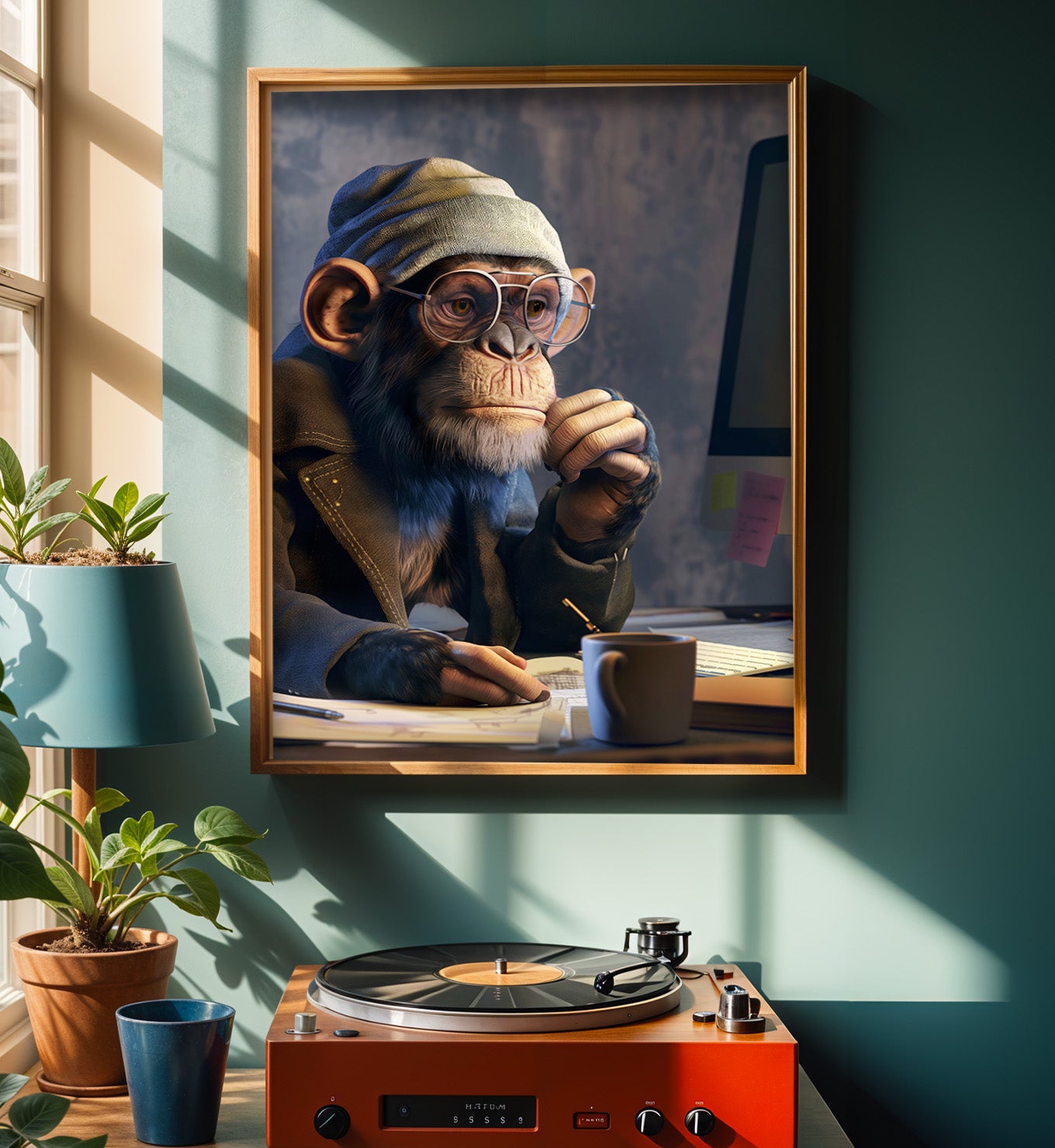 A Thinking Monkey