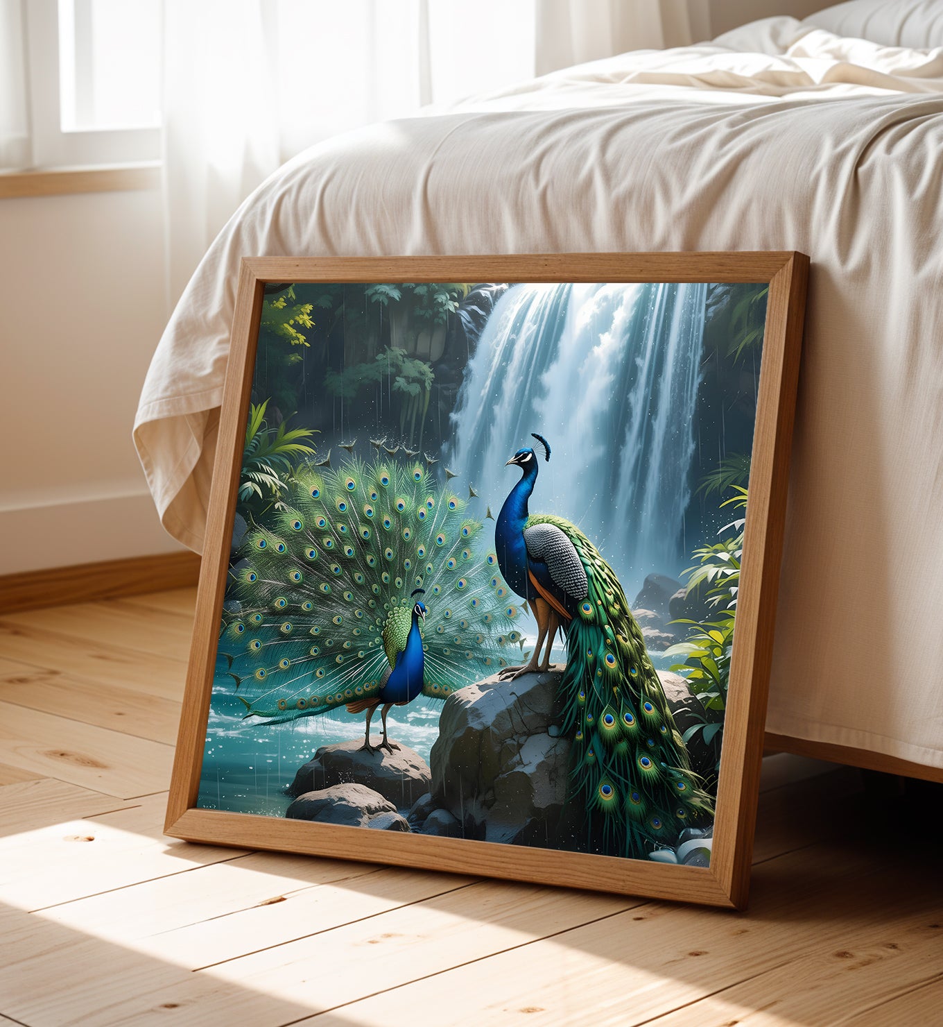 Peacock- Emerald Raindance