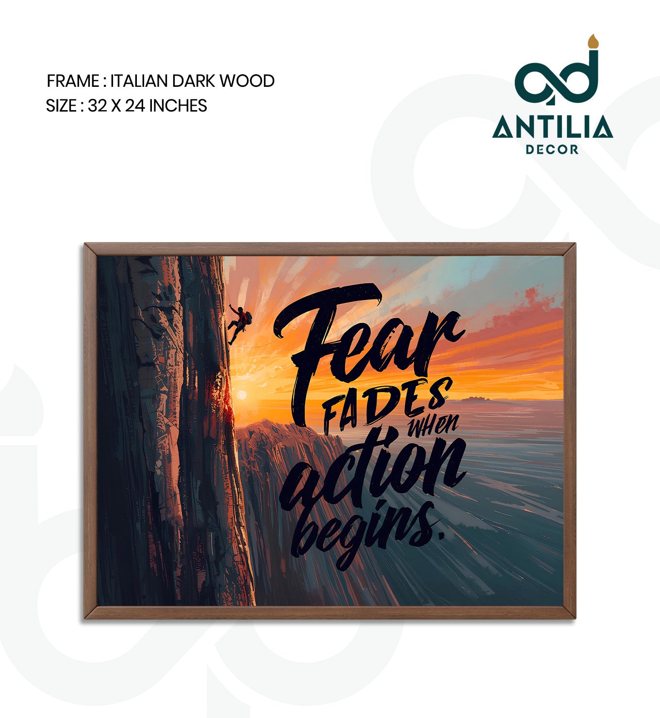 Fear fades when action begins