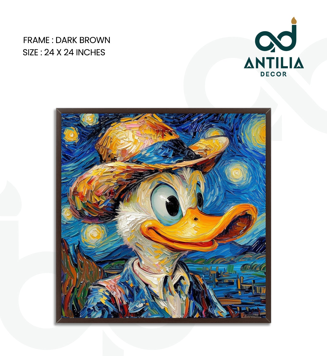 The Starry Night Duck