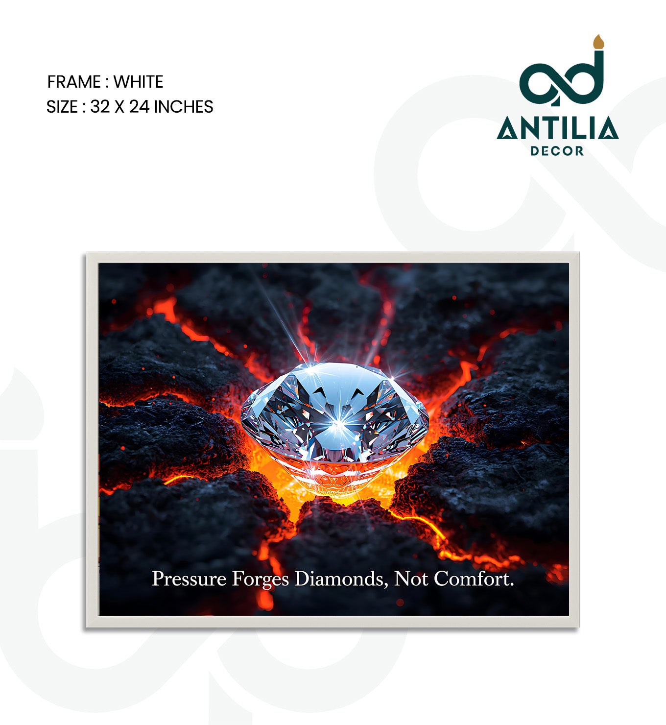 Pressure Forges Diamonds, Not Comfort