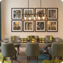 Interior decoration inspired by Mexican Folklore