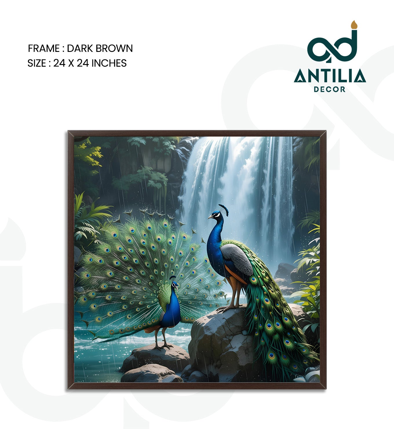 Peacock- Emerald Raindance