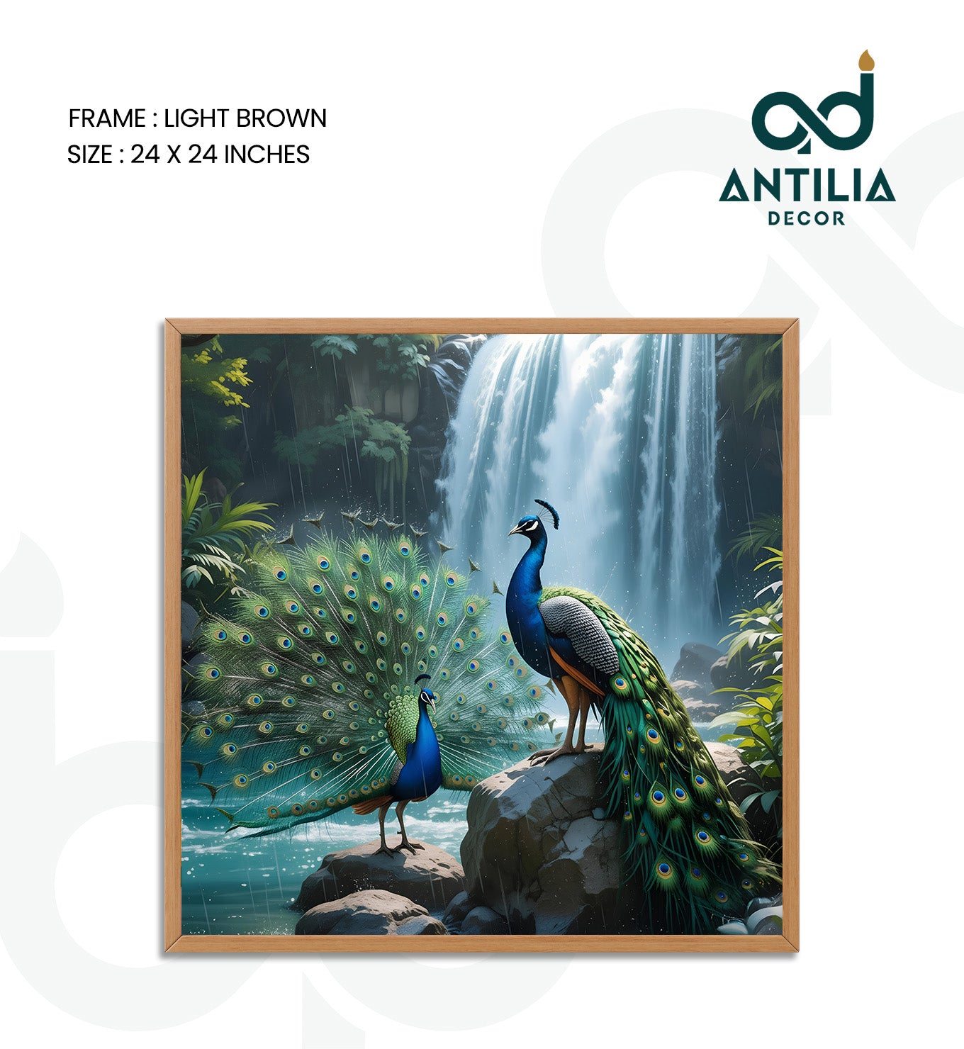 Peacock- Emerald Raindance