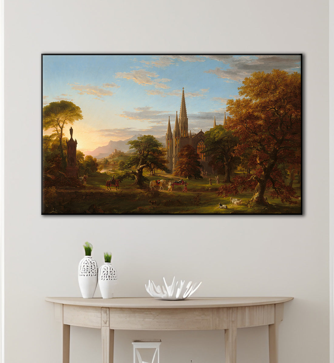 The Return By Thomas Cole