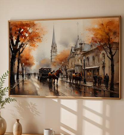 Carriage Ride in Fall