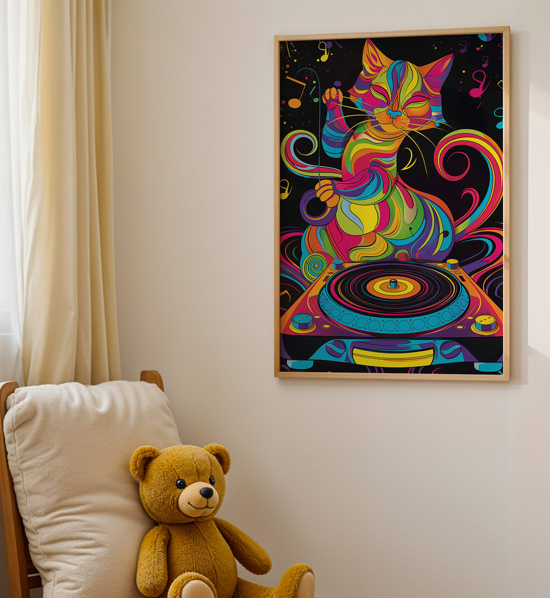 Psychedelic DJ Cat