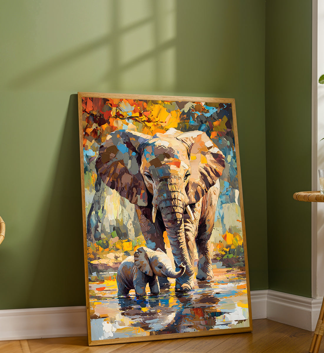 Elephants-Protector of the Young