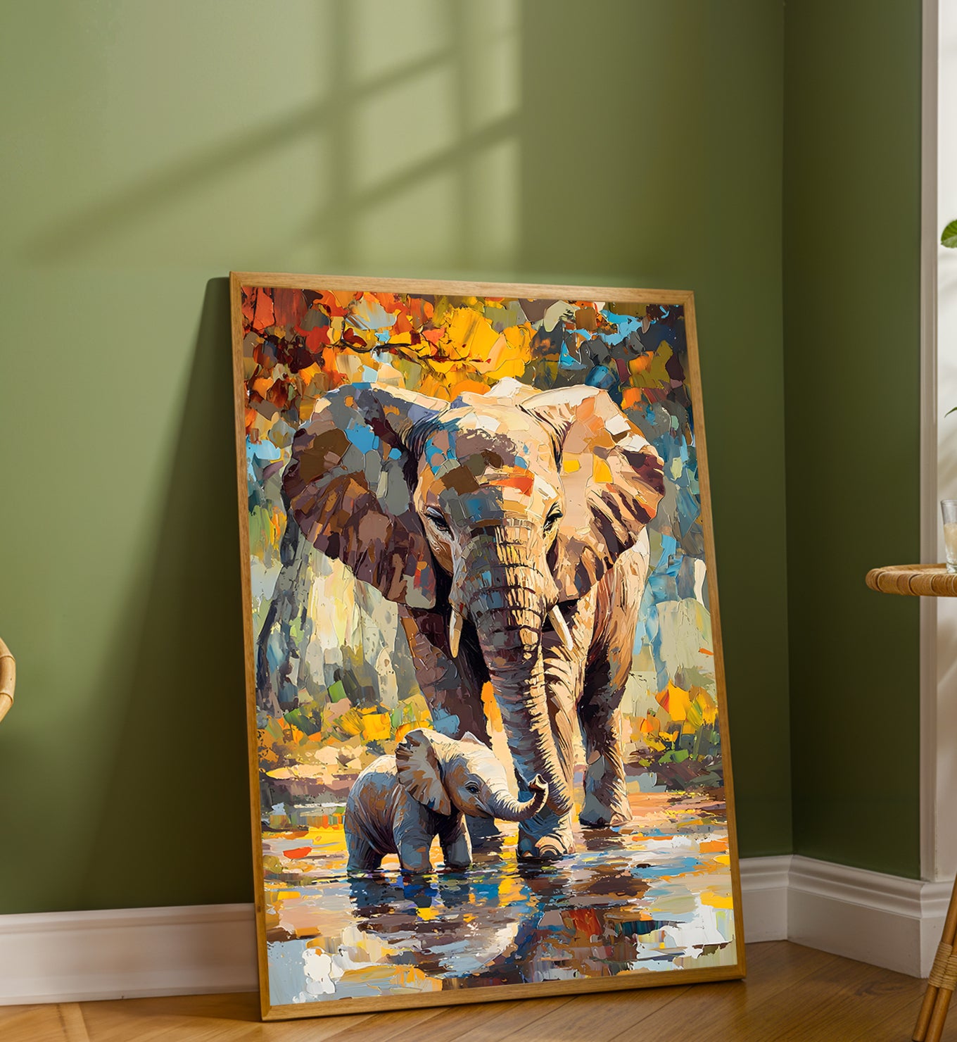 Elephants-Protector of the Young