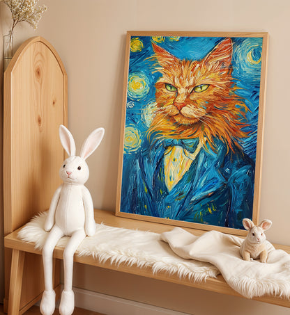 The Starlit Cat