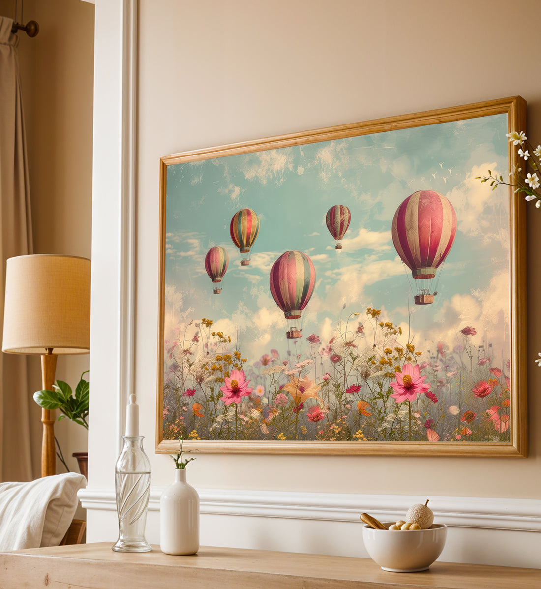 Floating Blooms