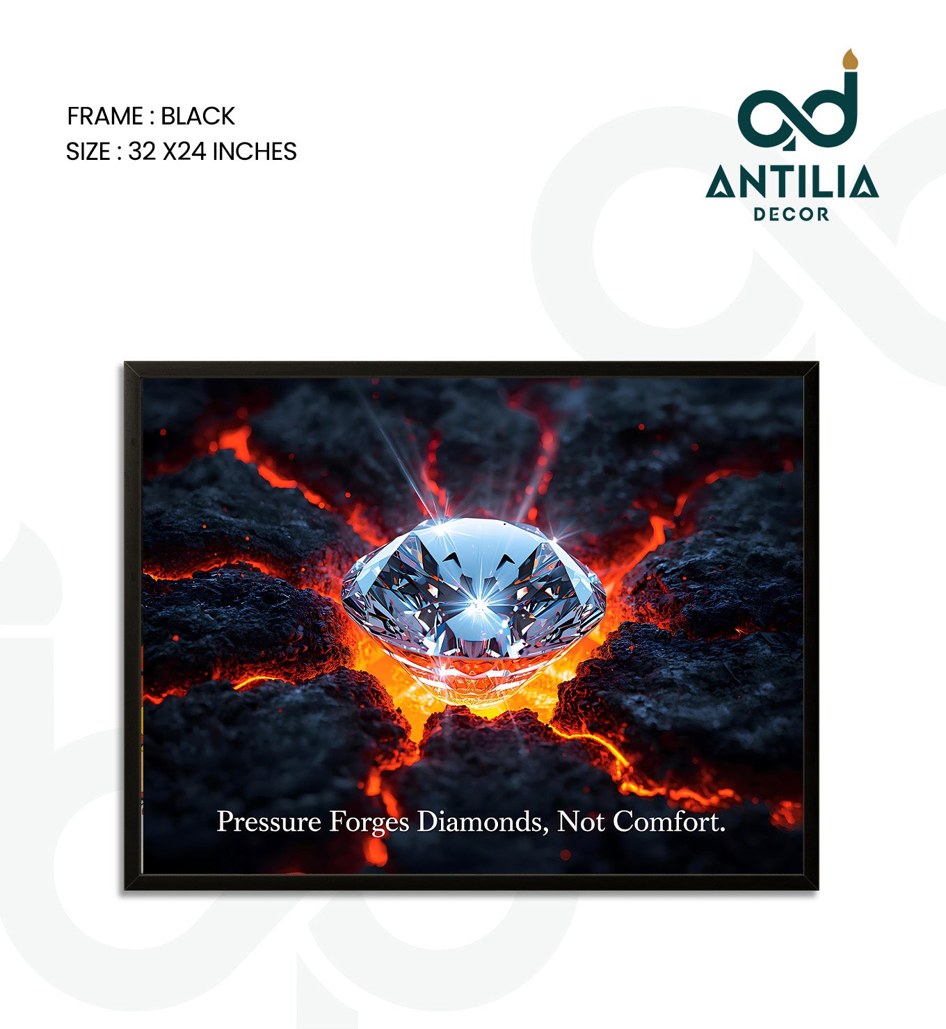 Pressure Forges Diamonds, Not Comfort