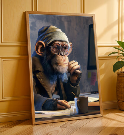 A Thinking Monkey