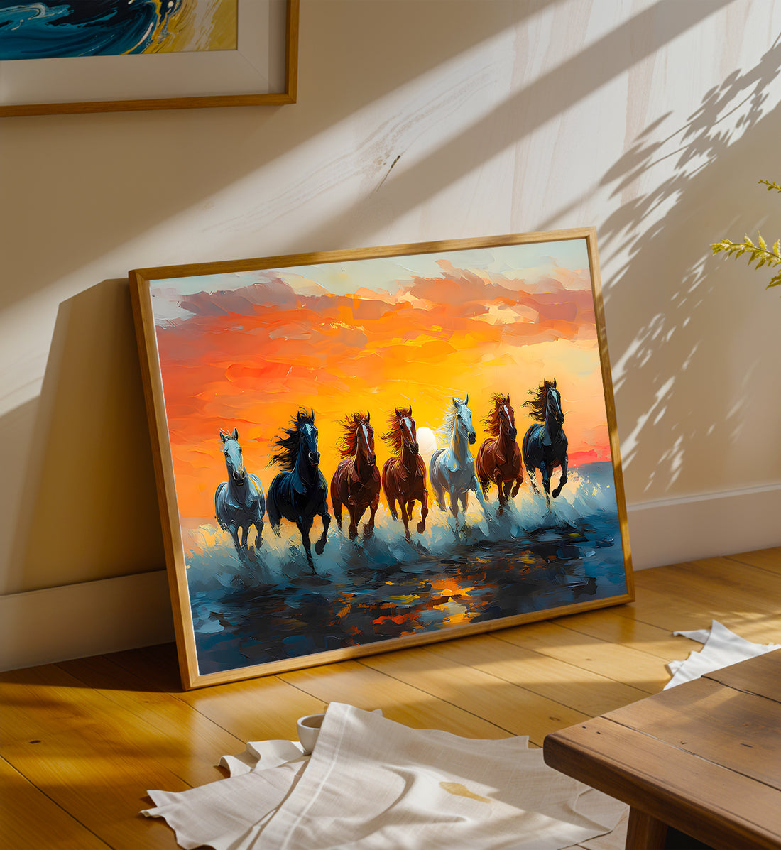 Seven Horses-Riders on the Tide