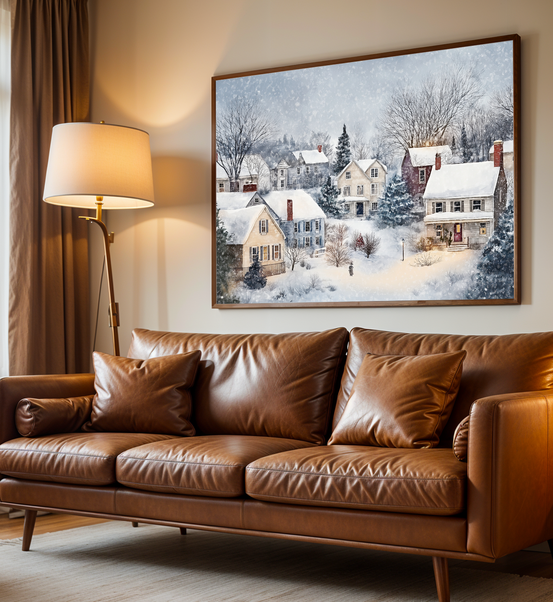 Snowy Village