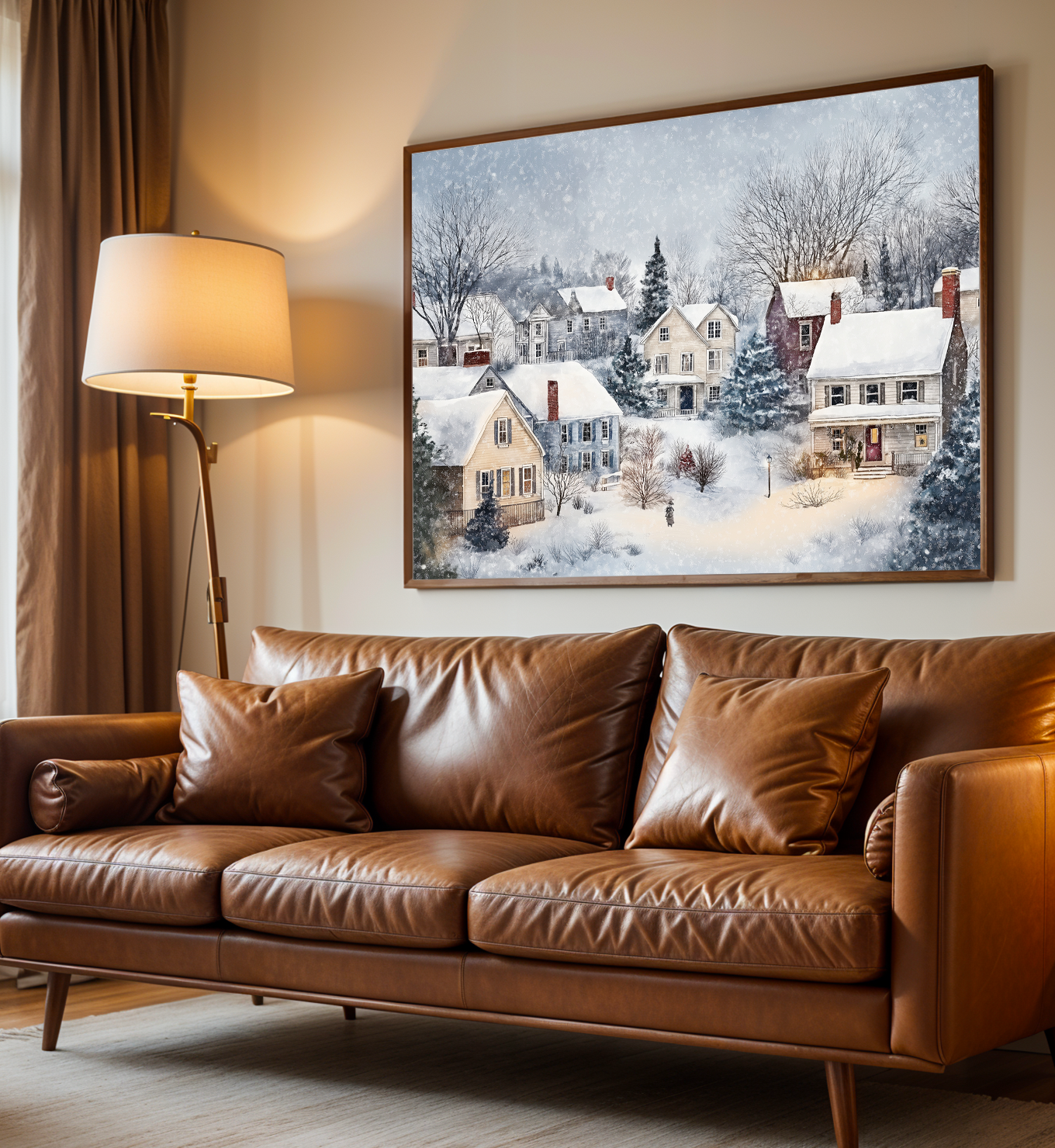 Snowy Village