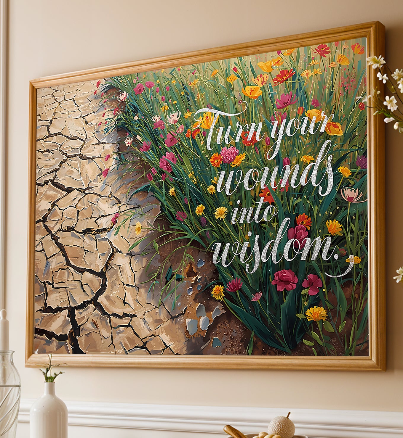 Turn your wounds into wisdom