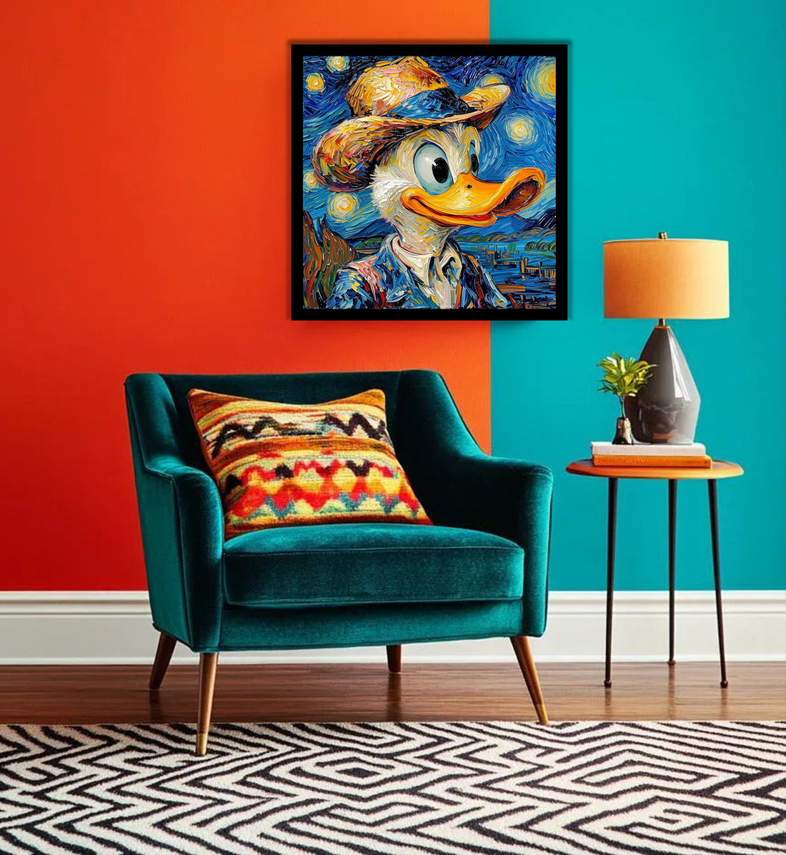 The Starry Night Duck