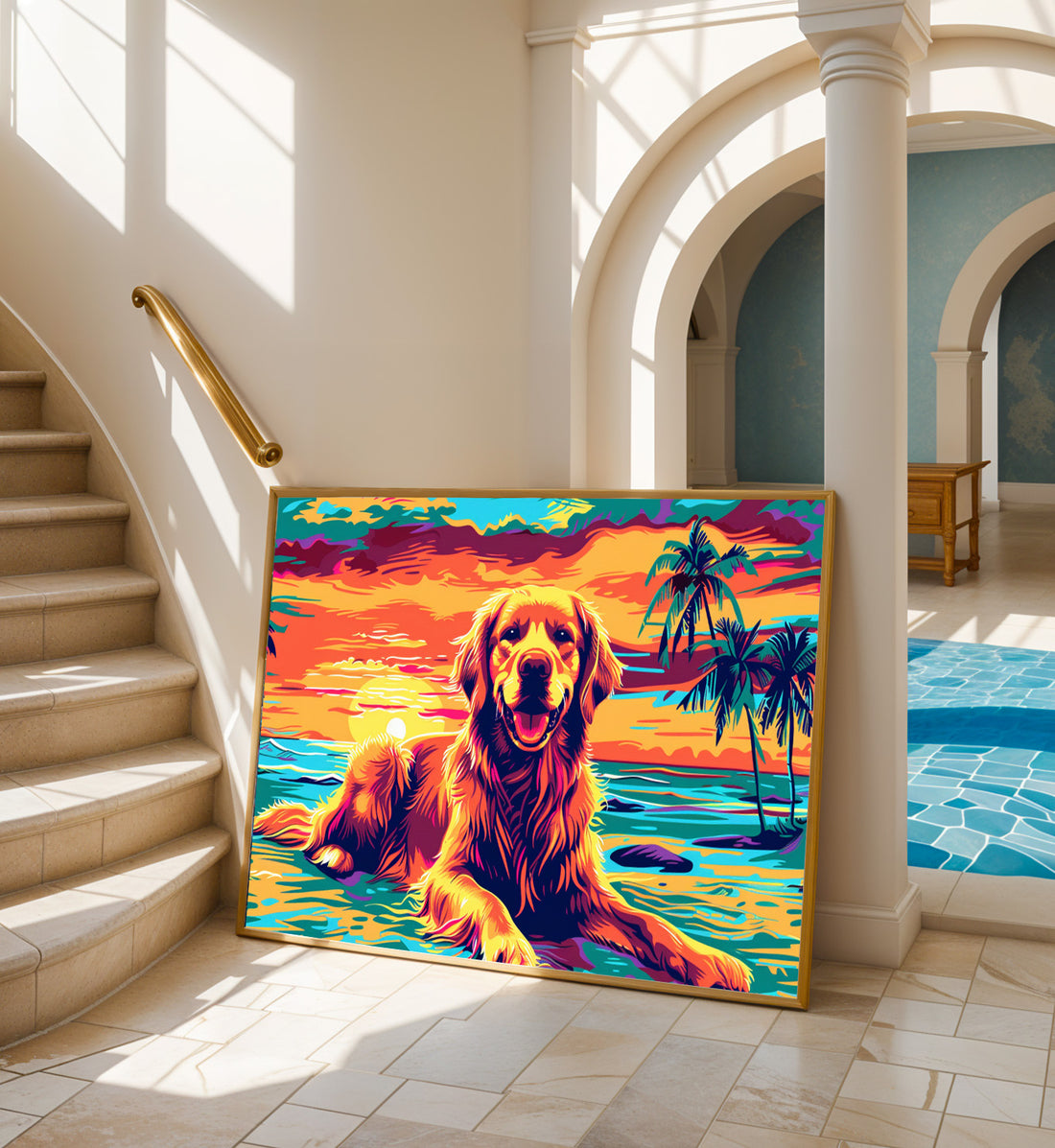 Sunset Retriever