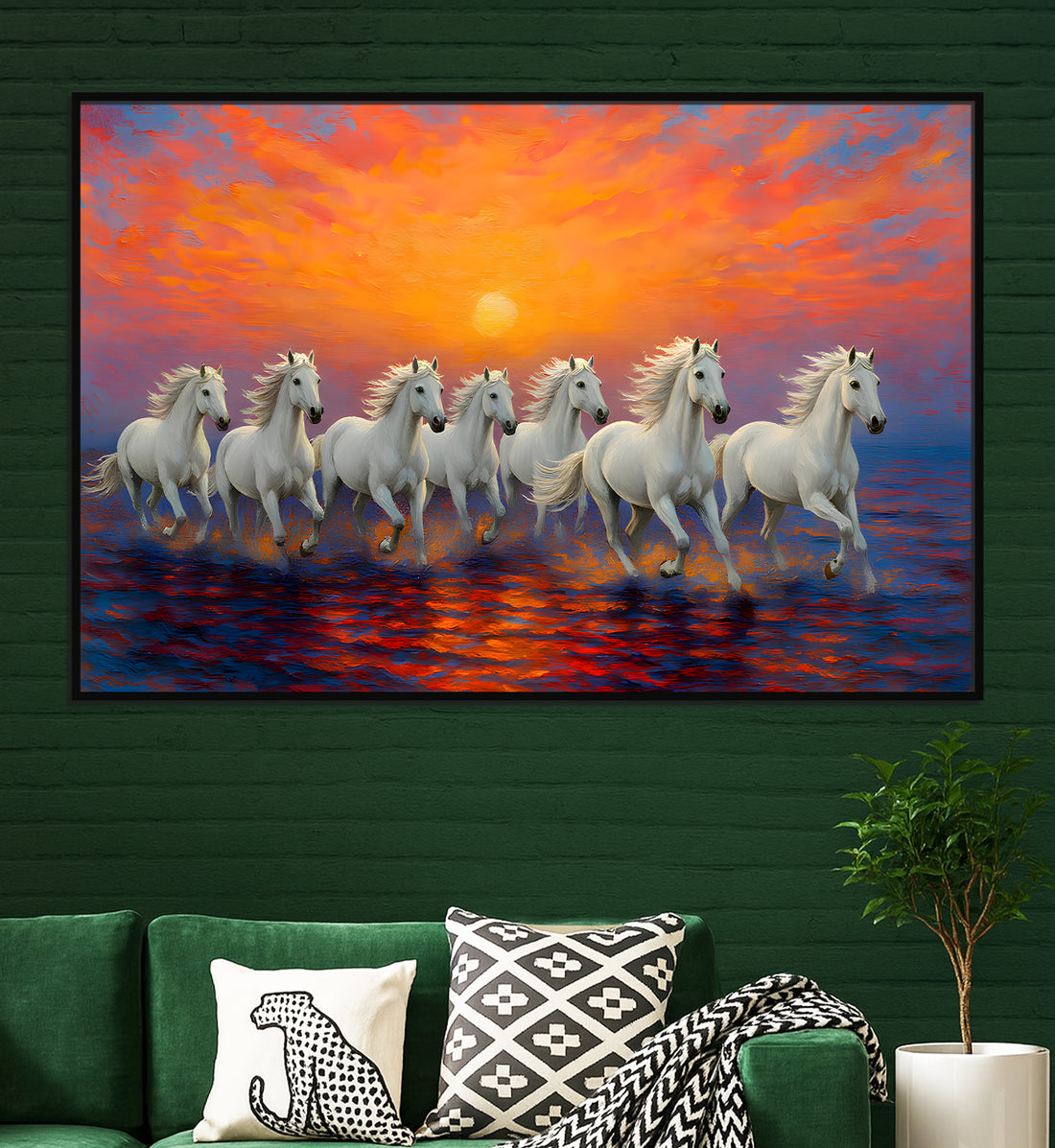 Seven Horses- Sunset Gallop