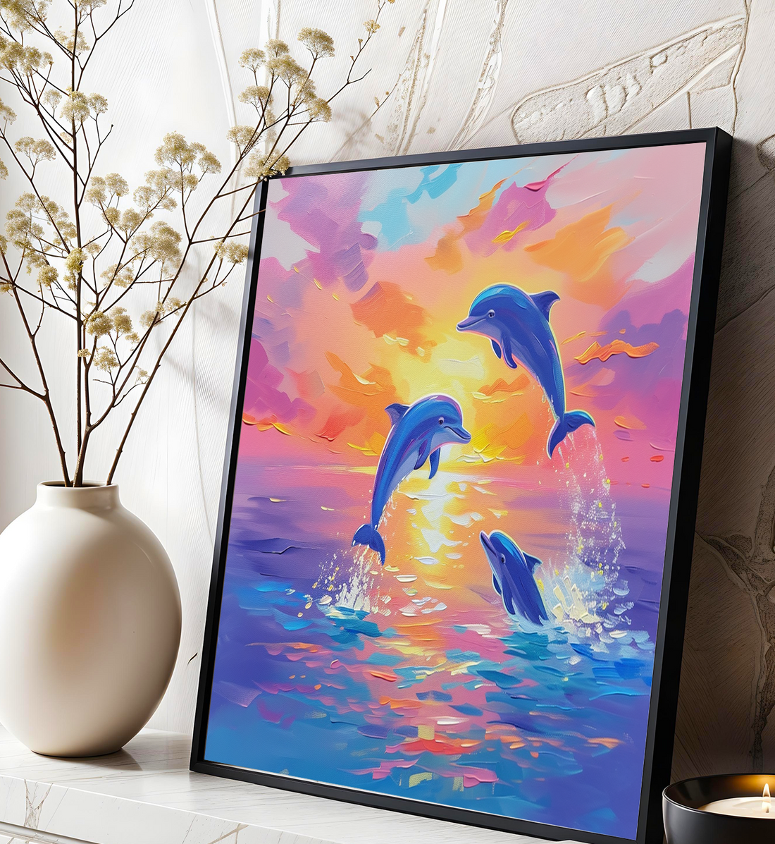 Dolphin Dance at Dusk