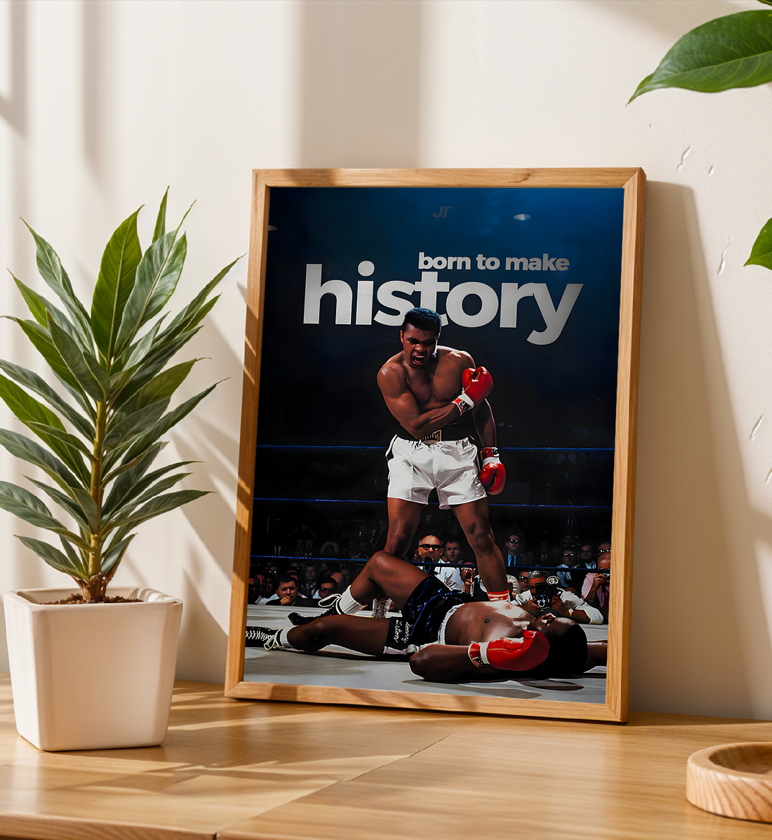 Born to make history