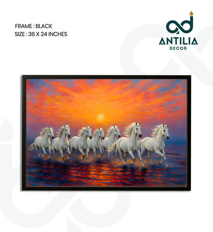 Seven Horses- Sunset Gallop