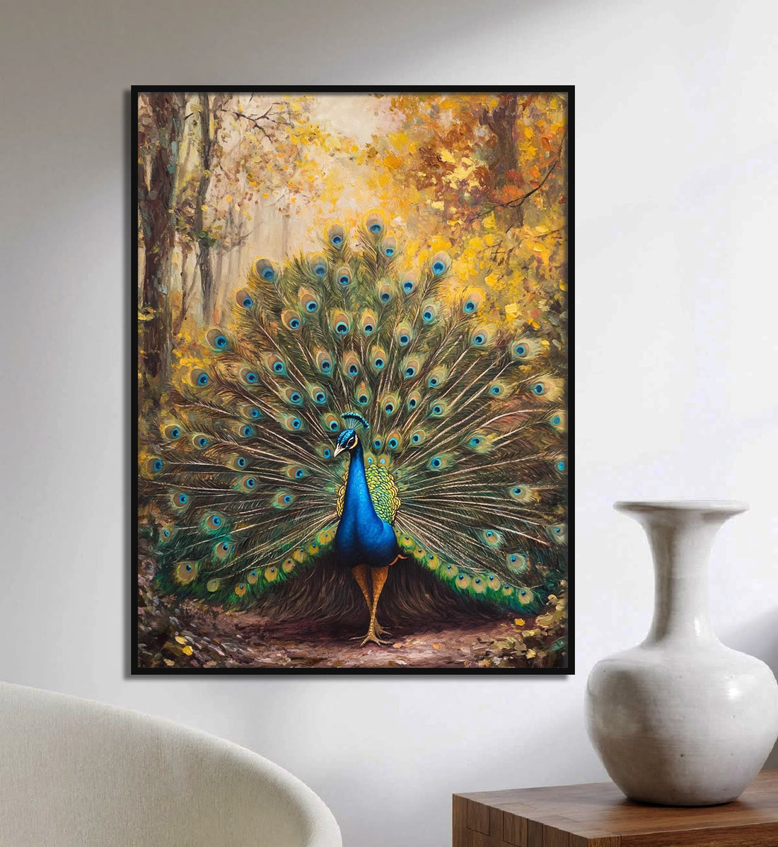 Peacock- Radiant Display
