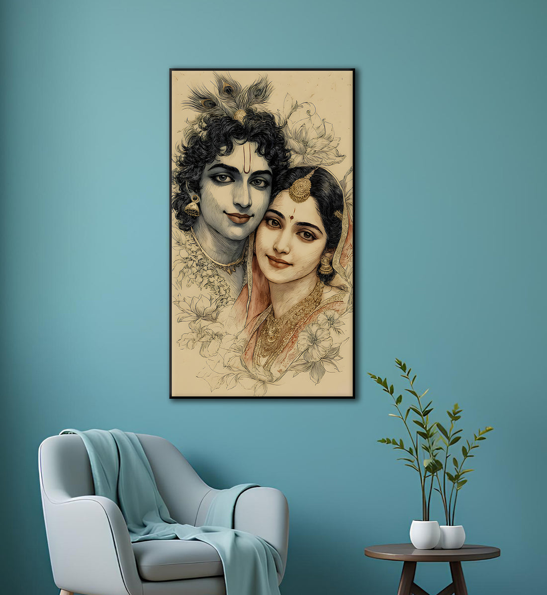 Radha Krishna: Timeless Affection