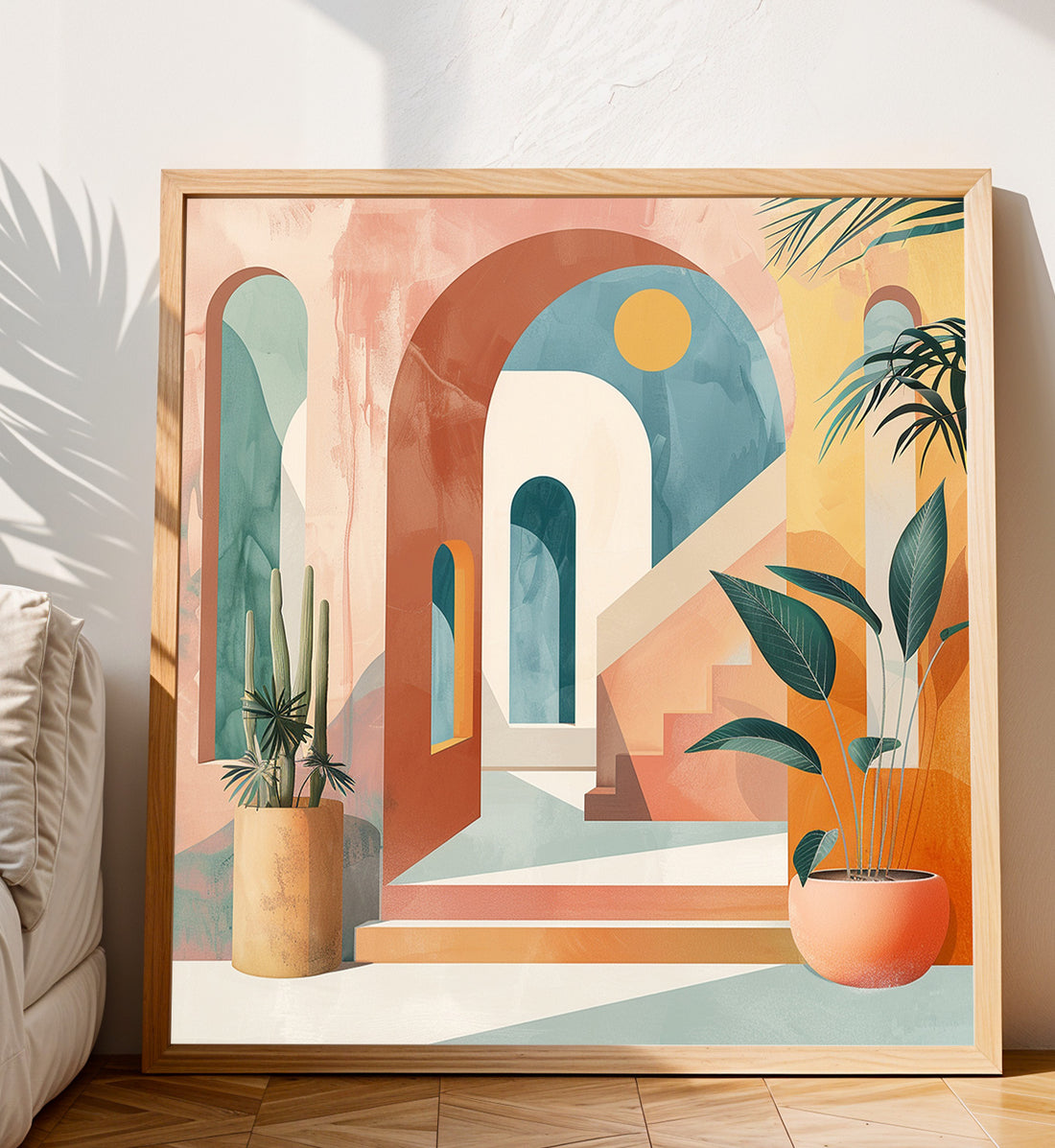 Sunlit Courtyard